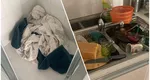 Apartament distrus de turiști. După trei nopți de destrăbălare, au lăsat locuința în paragină și au plecat fără să plătească