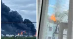 Alertă aeriană declanșată la Kiev: O școală, un bloc, dar și mai multe depozite au fost bombardate VIDEO