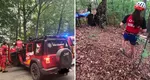 Motociclist mort după ce a căzut 30 de metri într-o râpă. Un pompier aflat întâmplător în zonă a intervenit imediat, fără să-l mai poată salva