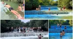 Nepalezii din București și-au găsit locul preferat pentru răcorire. S-au adunat cu zecile, au intrat în apă și au făcut picnic pe mal