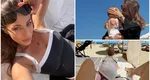 Roxana Nemeș, imagini de colecție cu gemenii la plajă. Cântăreața a dezvăluit cum a rămas gravidă: „Fiecare poveste e diferită”