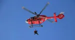Doi alpiniști germani, tată și fiu, salvați din peretele Văii Albe. Salvamontiștii au folosit în premieră sistemul Lezard, fiind ajutați de un elicopter SMURD VIDEO