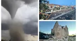 VIDEO Tornadă devastatoare în Franţa. În România, ANM anunţă zile de vară şi în septembrie