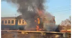 Un tren de pasageri a fost lovit de o dronă Shahed în regiunea Odesa, cel mai apropiat oraş de graniţa României