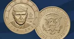 Trump, primul președinte american în exercițiu care apare pe o monedă! Chipul său a fost deja lansat pe ”dolarul de aur”