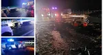 Carambol pe Autostrada Moldovei, aproape de Adjud. Trei persoane au ajuns la spital