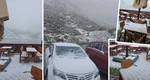 Prima zăpadă din această toamnă în România. A nins la Bâlea Lac, în Făgăraș