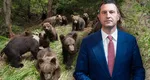 Tanczos Barna propune ca împușcarea ilegală în cazul urșilor să fie penalizată doar cu 500 de euro în loc de 40.000 de euro