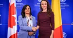 Oana Țoiu, reacție după propunerea adresată Canadei să devină „membru asociat” al UE: „Este un adevărat catalizator pentru relația noastră bilaterală”