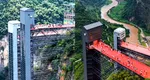 China a construit un lift cu o înălțime de 288 de metri pentru ca aproximativ 20 de elevi de școală primară să poată ajunge la cursuri VIDEO