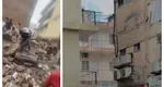 S-a prăbuşit un bloc de cinci etaje. Zeci de oameni sunt prinşi sub dărâmături VIDEO