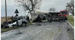 Accident tragic pe DN3, în Constanța.  O persoană a decedat după ce o mașină a luat foc