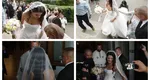 FOTO Primele imagini de la nunta lui Alexandru Nazare! Maria Mihali a strălucit într-o rochie de mireasă de tip prințesă