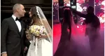 VIDEO Imagini inedite cu Alexandru Nazare și Maria Mihali la petrecerea din pădure. Cum a arătat dansul mirilor