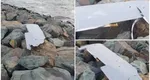 Un nou fragment de dronă, descoperit pe litoralul românesc, la Agigea. Autoritățile urmează să stabilească proveniența obiectului