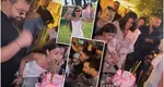 Petrecere de pomină pentru fiica cea mijlocie a lui Florin Salam. Măriuca a arătat ca o prințesă, iar Tzancă Uraganu și Costel Biju i-au făcut dedicații pe bandă rulantă. VIDEO