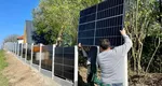 Cât costă un gard din panouri fotovoltaice. Poate reduce facturile la energie