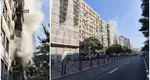 Incendiu de proporții în București. Arde un apartament dintr-un bloc de pe Mihai Bravu