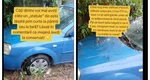 Cum și-a găsit mașina parcată în curtea casei din România un român care a fost plecat în Italia trei ani. Bărbatul a înlemnit când a văzut cum arată acum: ”Priviți aici monumentul diasporei”