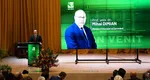 Ministrul interimar al Educației, Mihai Dimian, moment stânjenitor la Iași. Le-a citit studenților poezii cu „văcuța care dă lapte” și „cașcaval rudimentar”: „Când văcuța-i mulțumită, iar fermierul optimist…” VIDEO