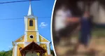 Tabără creștină cu „seminar de box”. Un preot din Mureș a fost filmat în timp ce încurajează doi copii să se bată: „Să-și ia revanșa”