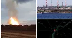Ucraina a atacat cu drone o rafinărie şi aerodromul „Engels” din Saratov VIDEO