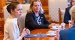 Mirabela Grădinaru, întâlnire cu reprezentanții American Councils for International Education despre educație
