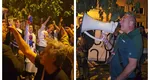 Protest modest la Arestul Central. Jandarmeria a dat deja amenzi de peste 100.000 de lei pentru fanii mai pătimaşi ai lui Călin Georgescu