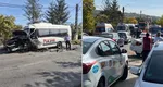 A fost activat Planul Roșu de Intervenție în județul Vâlcea, în urma unui accident rutier în care au fost implicate un microbuz și o mașină