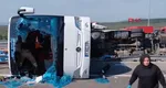 Tragedie pe o autostradă din Turcia. 11 oameni au murit, 27 sunt răniți după ce un autocar s-a ciocnit cu un camion și s-a răsturnat