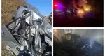 Accidente cumplite la sfârşitul săptămânii: Un mort şi trei răniţi la Vaslui, rulotă arsă la Bârlad, maşină incendiată de vecini la Suceava