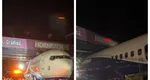 Imagini uluitoare, avion blocat sub un pod de lângă Bucureşti VIDEO