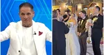 FOTO Dan Negru și soția lui, nași de cununie. Ce rochie a purtat Codruța la nunta din Timișoara