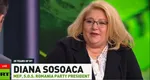 Diana Șoșoacă, noi declarații aberante la Russia Today: ”Nu avem bani pentru oameni, pentru pensii și salarii. Este inacceptabil! Toți banii Uniunii Europene merg în Ucraina”