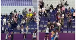 Imagini șocante la Timișoara. Mai mulți părinții s-au luat la bătaie, după un meci de handbal
