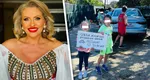 Mirela Vaida, despre aventurile copiilor săi. Cei trei s-au apucat să spele mașinile vecinilor cu furtunul: „Să facă un ban cinstit”