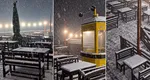 VIDEO Ninge ca în povești la mijlocul lunii octombrie. ANM anunță viscol puternic și ninsori abundente / Cum va fi vremea până pe 16 noiembrie