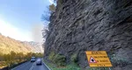 Incident pe Valea Oltului. Trafic oprit după ce plasele de siguranță s-au desprins de pe versanți