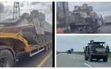 Imagini virale cu convoaie militare pe şoselele din România. Ce spune MApN