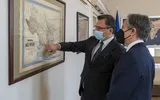 Rusia a luat foc. Ministrul de Externe de la Kiev i-a arătat secretarului de stat american o hartă în care Ucraina a anexat două regiuni ruseşti