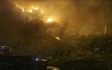 Alertă nucleară, incendiu violent la Cernobîl, ard 45 de hectare VIDEO