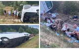 Șir interminabil de accidente în Bulgaria. 12 răniți după ce un autocar a fost implicat într-un accident