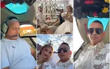 Imagini fabuloase de la o nuntă organizată în Caraș-Severin. Mirii, plimbaţi cu elicopterul de însuşi Romeo Dunca, preşedintele CJ Caraş