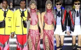 Gucci a făcut spectacol la Săptămâna Modei de la Milano. A adus pe scenă 68 de perechi de gemeni identici, imagini ireale FOTO