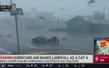 Uragan istoric în Florida. Un reporter aflat în mijlocul vijeliei a fost lovit de o creangă, colegul lui l-a implorat să se întoarcă în studio VIDEO