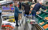 Raport: marile hypermarketuri au scumpit enorm alimentele în 2023. Românii au început să cumpere din ce în ce mai puțin, din cauza sărăciei
