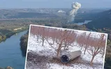 BREAKING! Rachetă rusească căzută în nordul Republicii Moldova! Imagini de la faţa locului