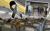Pasager mort în avion din cauza unui infarct. Alertă pe aeroport