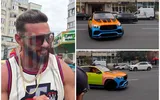 Dorian Popa a încălcat legea cu noul său bolid de lux: a întors Mercedesul pe linia continuă și nu are număr de înmatriculare