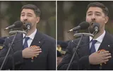 Fiul unui celebru lăutar a cântat ireproșabil imnul României la parada de 1 Decembrie! Cine este artistul